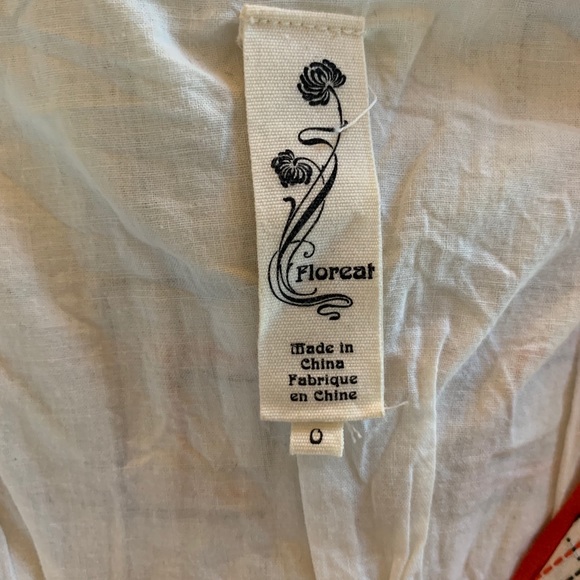 Anthropologie Sun Dress- Floreat Brand! Size 0 - Picture 6 of 6